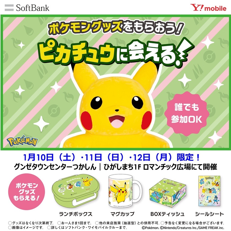『ポケモン好き集まれ!ピカチュウに会いに来よう!』